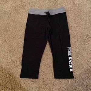 VS PINK capri leggings
